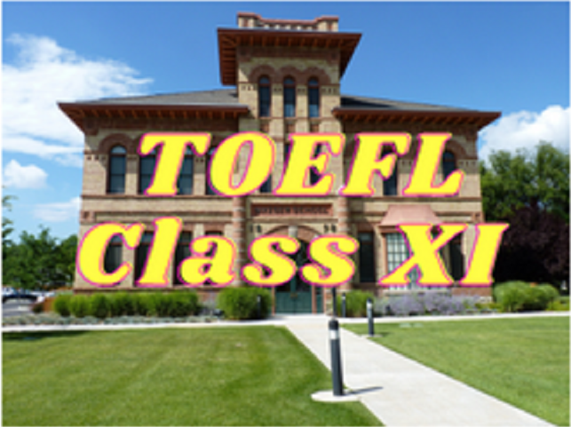 TOEFL - Class XI